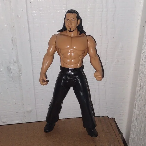 2005 WWE Matt Hardy Action Figure Jakks Pacific Black Pants - Picture 2 of 8